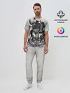 Мужская пижама с брюками / Скандинав