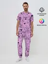 Мужская пижама с брюками / LIL PEEP LOGOBOMBING