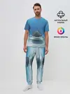 Мужская пижама с брюками / Анфас