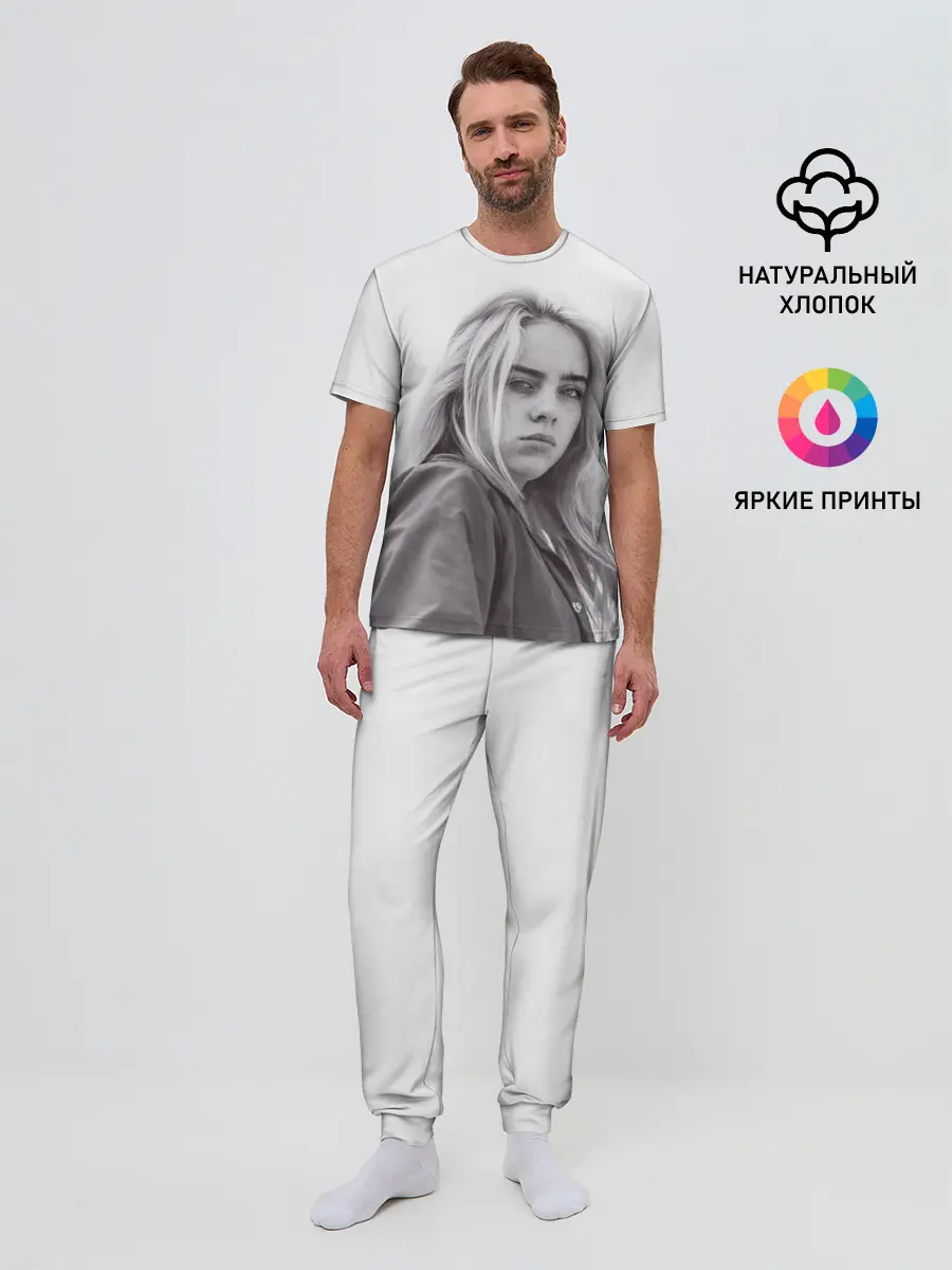 Мужская пижама с брюками / BILLIE EILISH