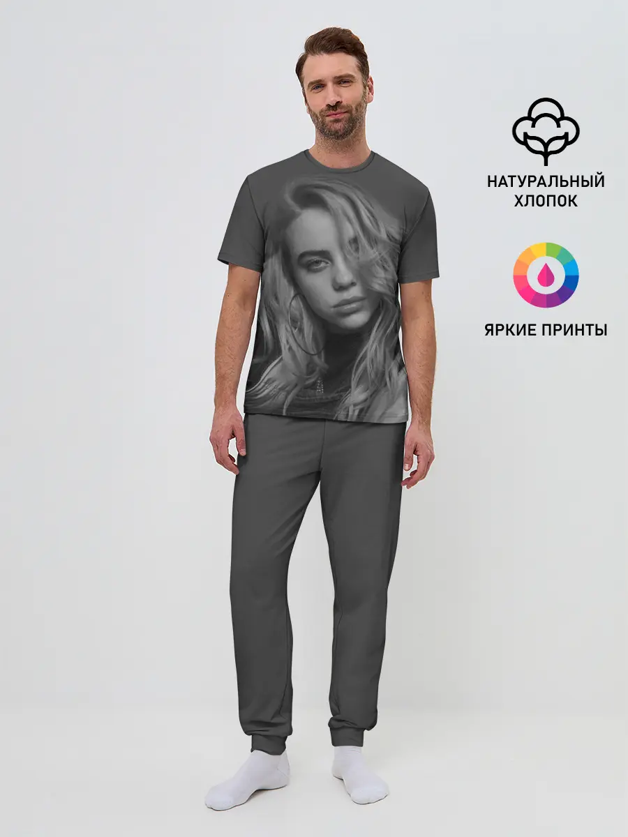 Мужская пижама с брюками / BILLIE EILISH