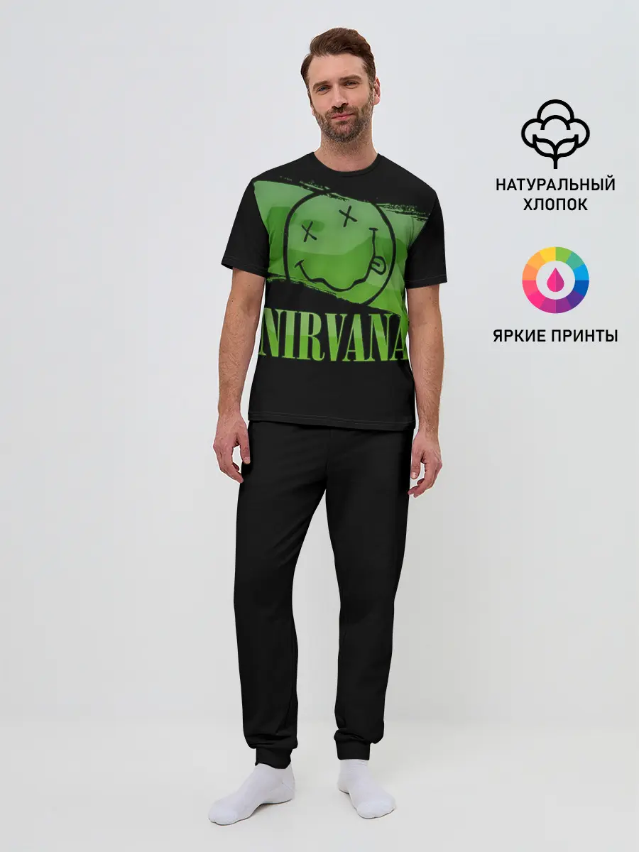 Мужская пижама с брюками / Nirvana