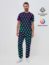 Мужская пижама с брюками / BILLIE EILISH PATTERN