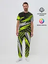 Мужская пижама с брюками / Black and Green