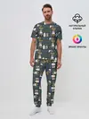 Мужская пижама с брюками / Медведи всегда побеждают