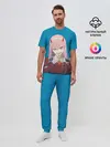 Мужская пижама с брюками / Darliing on blue