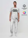 Мужская пижама с брюками / Острые козырьки