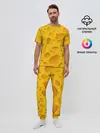 Мужская пижама с брюками / Сыр