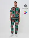 Мужская пижама с брюками / Кокопелли