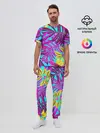Мужская пижама с брюками / ТРОПИЧЕСКИЙ