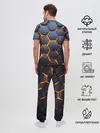 Мужская пижама с брюками / 3D БРОНЬ