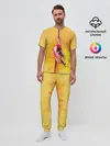 Мужская пижама с брюками / Гимнастика на полотнах