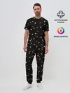 Мужская пижама с брюками / Эчпочмачно