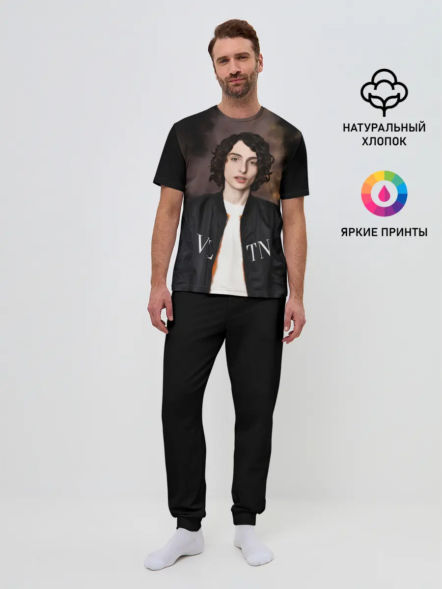 Мужская пижама с брюками / finn wolfhard