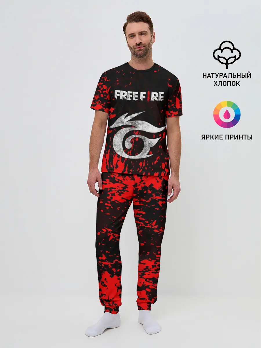 Мужская пижама с брюками / GARENA FREE FIRE