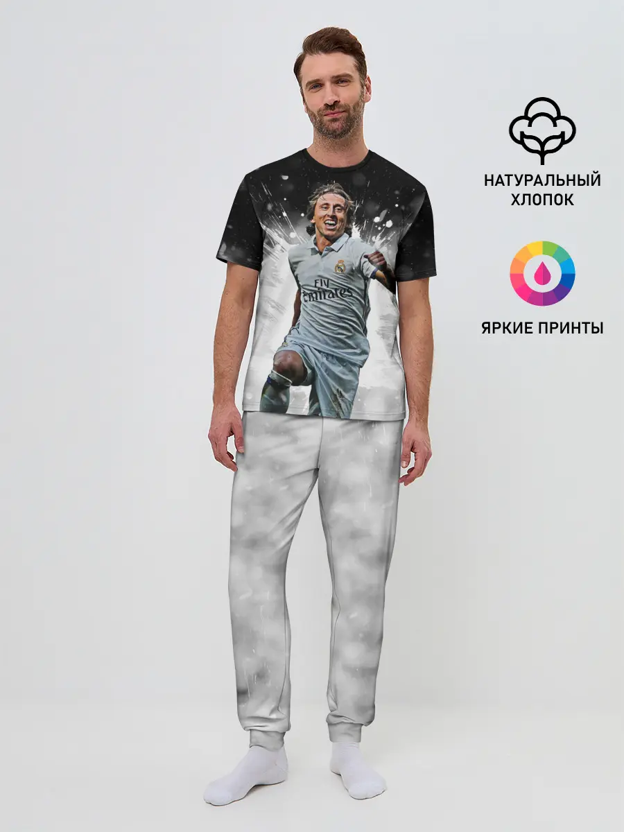 Мужская пижама с брюками / Модрич