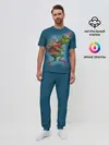 Мужская пижама с брюками / Гринч