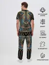 Мужская пижама с брюками / Неоновое свечение