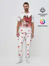 Мужская пижама с брюками / ОТЕЛЬ ХАЗБИН НОВОГОДНИЙ