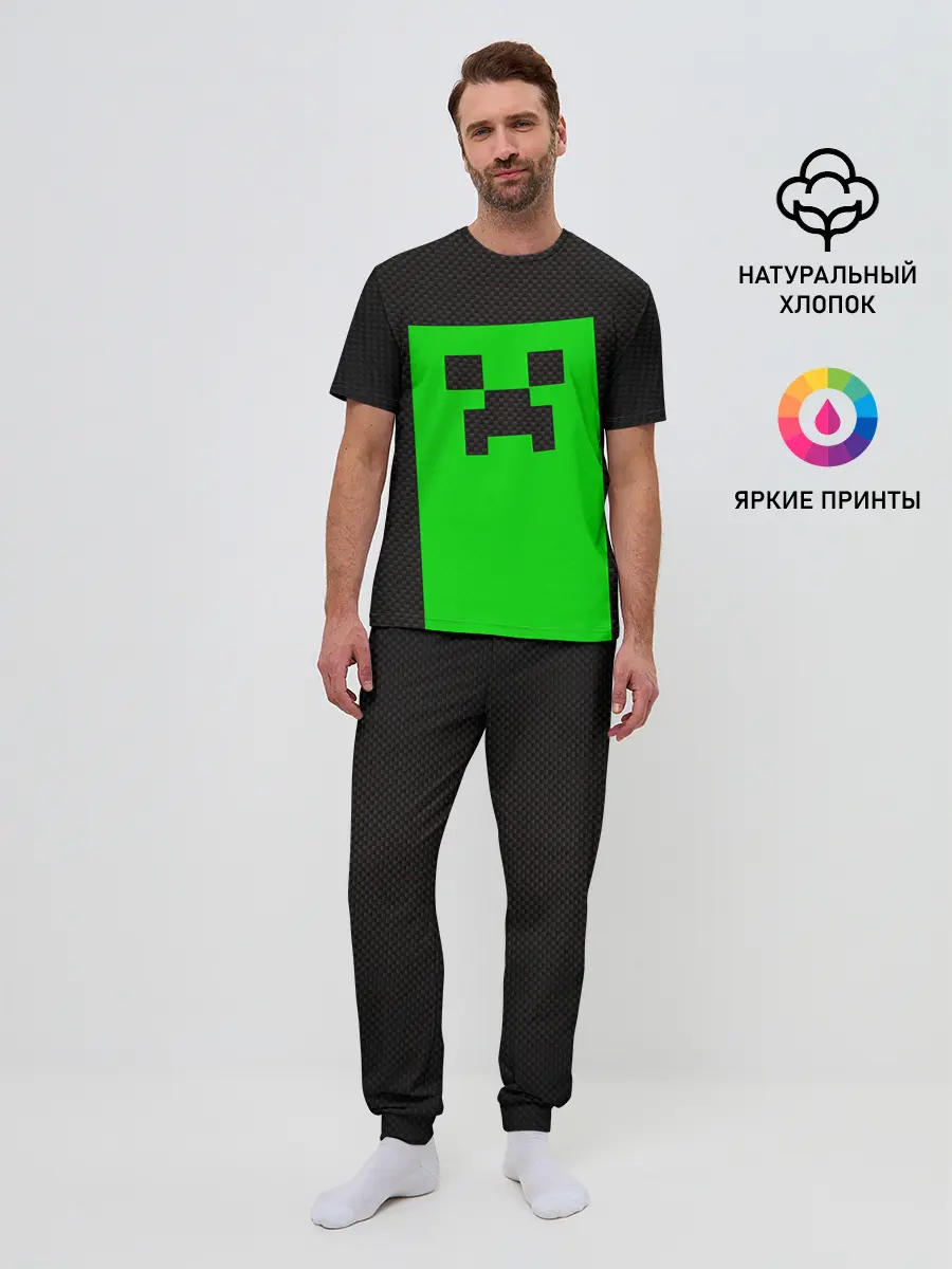 Мужская пижама с брюками / MINECRAFT