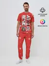 Мужская пижама с брюками / Новогодний Отель Хазбин.