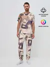 Мужская пижама с брюками / Эччи гарем