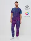 Мужская пижама с брюками / Geometry