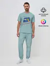 Мужская пижама с брюками / Friendship. Adventure time
