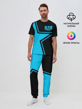Мужская пижама с брюками / ВДВ