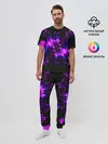 Мужская пижама с брюками / NEON Liquid