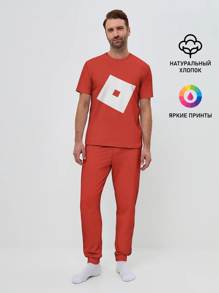 Мужская пижама с брюками / Roblox