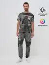 Мужская пижама с брюками / Космонавт