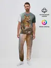 Мужская пижама с брюками / КОРГИ ЛУЧНИК