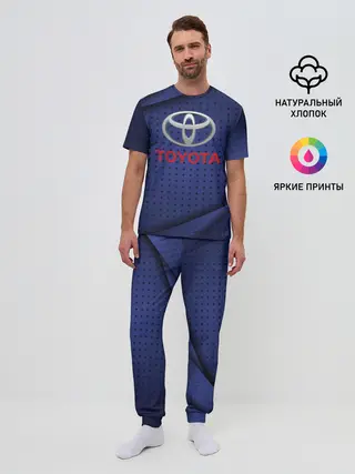 Мужская пижама с брюками / TOYOTA | ТОЕТА