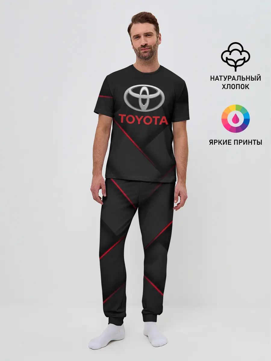 Мужская пижама с брюками / TOYOTA | ТОЁТА