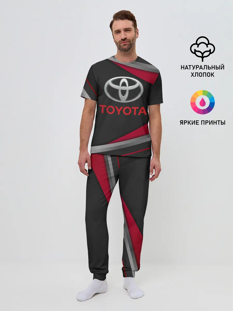 Мужская пижама с брюками / TOYOTA | ТОЁТА
