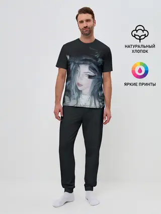Мужская пижама с брюками / BILLIE EILISH