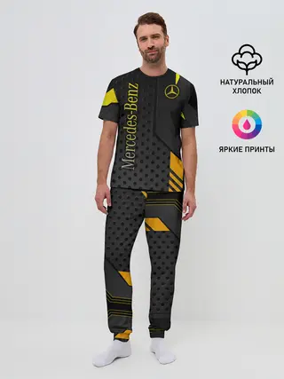 Мужская пижама с брюками / Mercedes-Benz