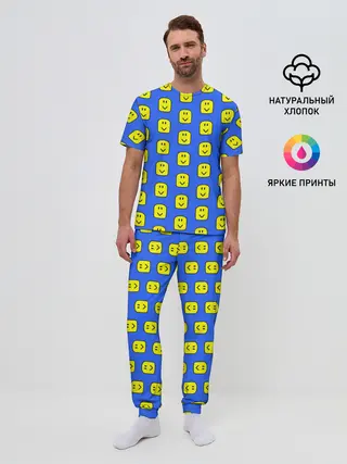 Мужская пижама с брюками / ROBLOX