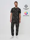 Мужская пижама с брюками / Корми демонов по расписанию