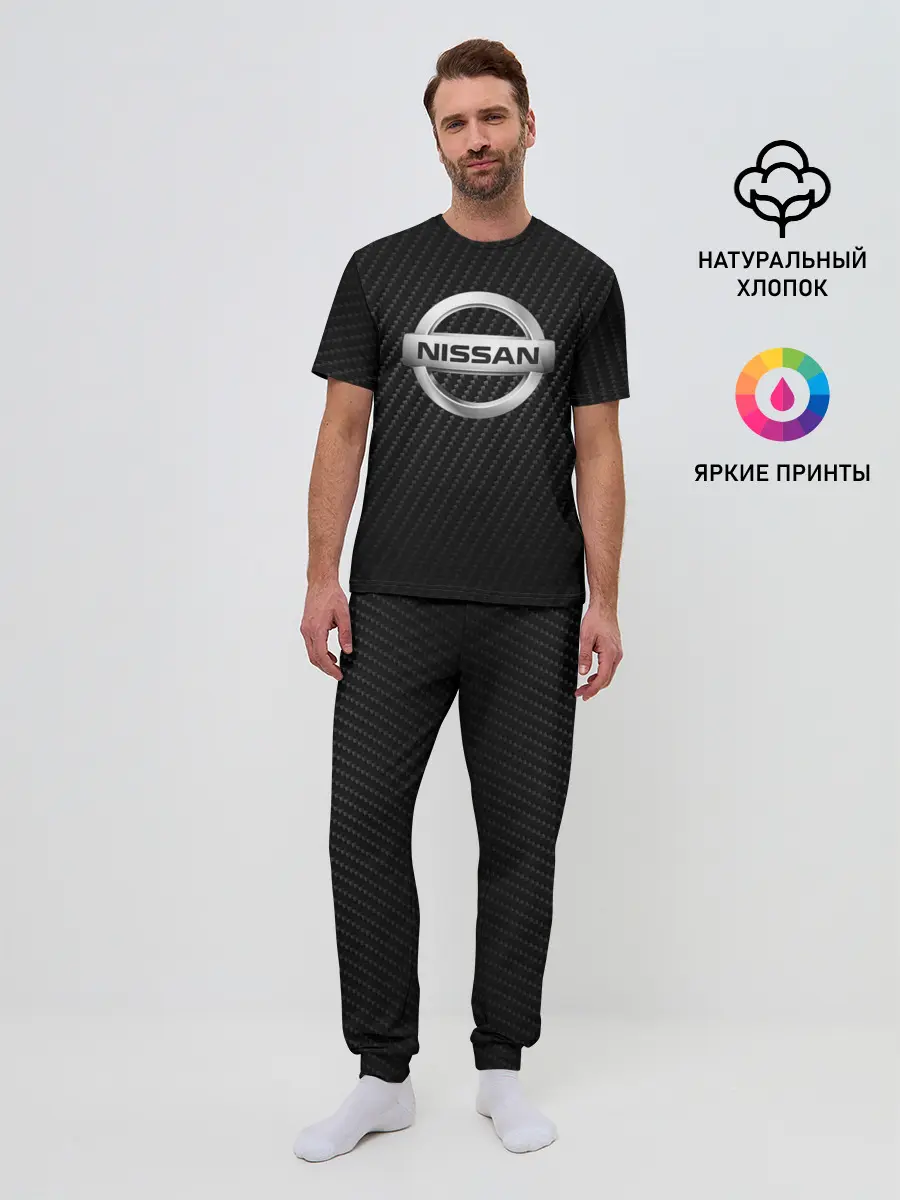 Мужская пижама с брюками / NISSAN | НИССАН