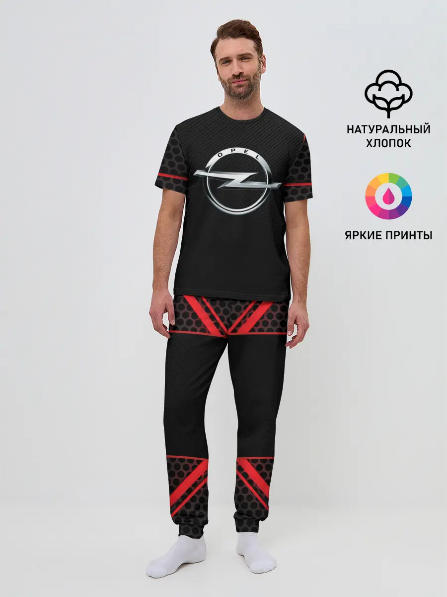 Мужская пижама с брюками / OPEL | ОПЕЛЬ