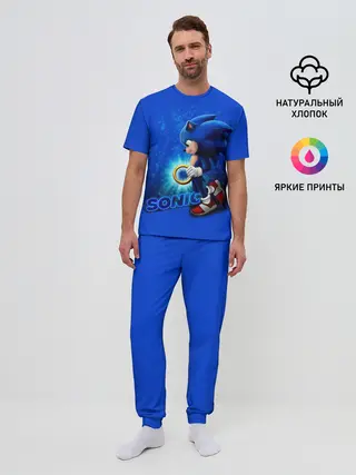 Мужская пижама с брюками / SONIC