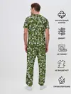 Мужская пижама с брюками / Подснежники