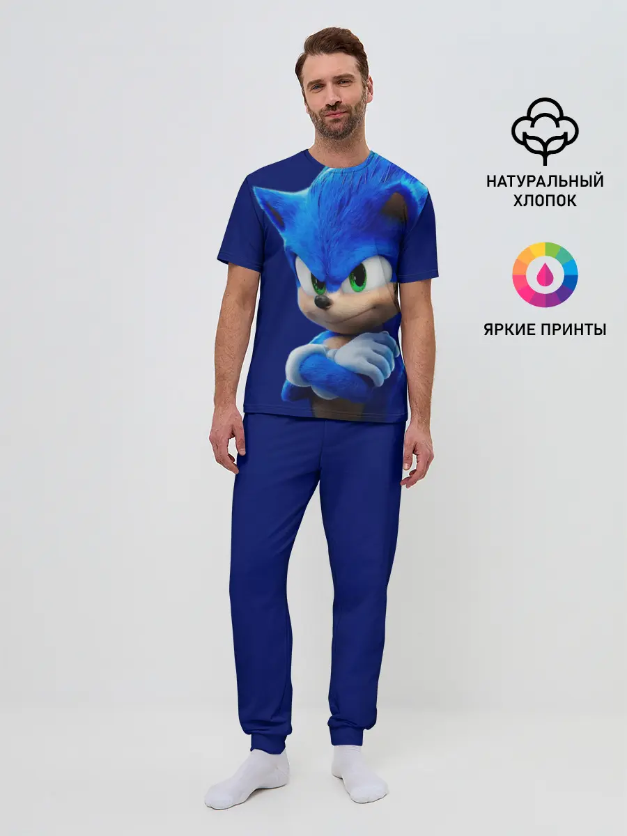 Мужская пижама с брюками / SONIC