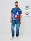 Мужская пижама с брюками / sonic