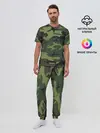 Мужская пижама с брюками / Военный камуфляж