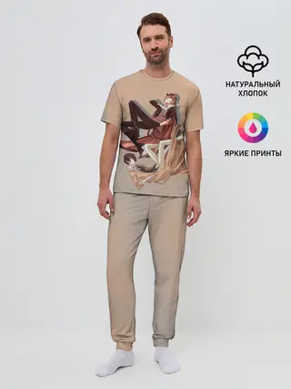 Мужская пижама с брюками / Дазай и Чуя
