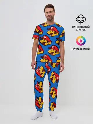 Мужская пижама с брюками / Mario