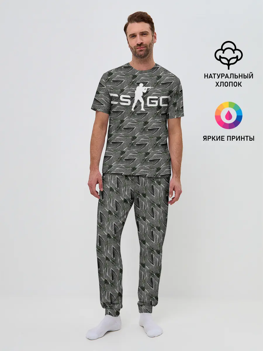 Мужская пижама с брюками / CS GO